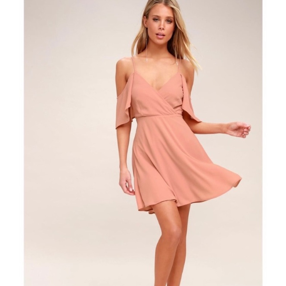 NWOT Candlelight Bistro Blush Pink Dress